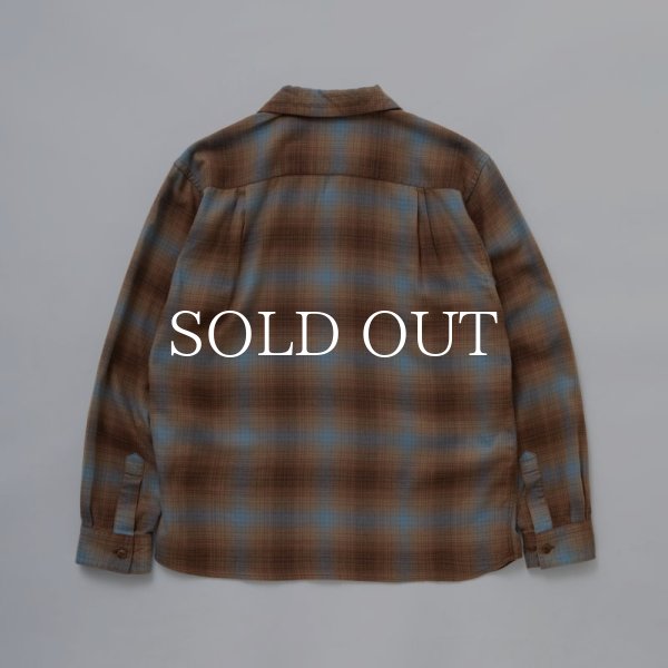 RATS COTTON RAYON CHECK SHIRT (BROWN CHECK) 23'RS-0807 公式通販