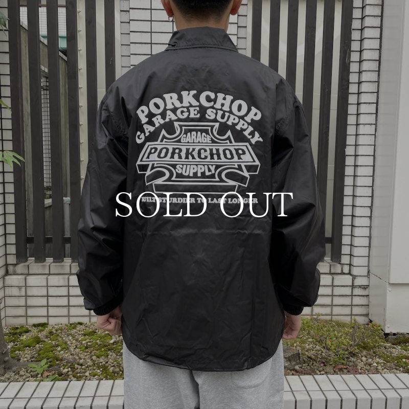 PORKCHOP GARAGE SUPPLY 3D B＆S COACH JKT (BLACK) P0292 公式通販