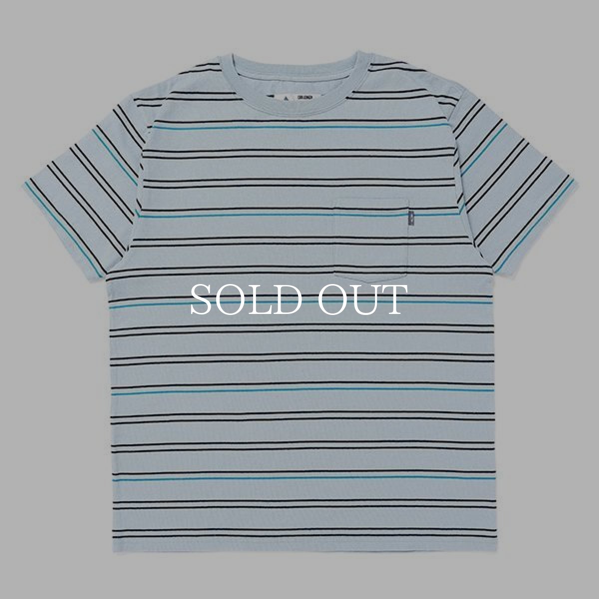 画像1: CHALLENGER  S/S STRIPE BORDER PKT TEE (1)