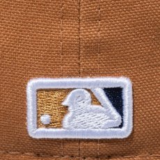 画像5: NEW ERA  59FIFTY MLB Duck Canvas ダックキャンバス ニューヨーク・ヤンキース ライトブロンズ ネイビーバイザー (ライトブロンズ) (5)