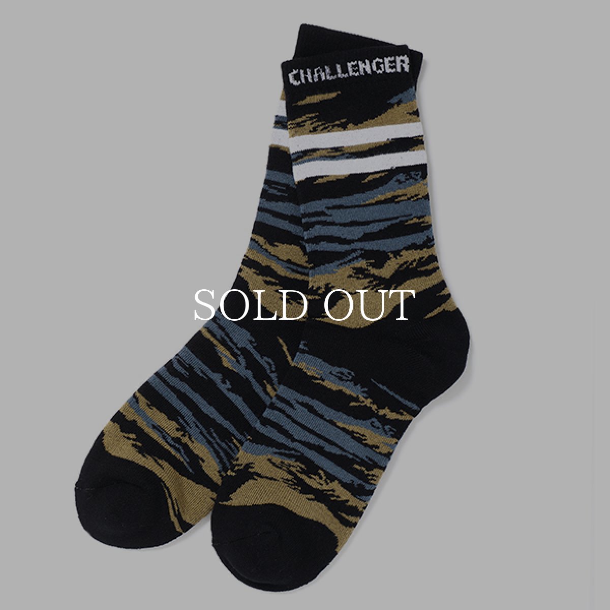 画像1: CHALLENGER  CAMO SOCKS (1)