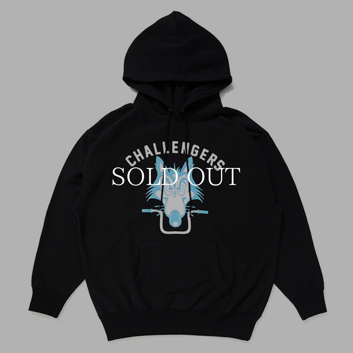 画像1: CHALLENGER  WOLF MC HOODIE (1)