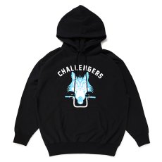 画像1: CHALLENGER  WOLF MC HOODIE (1)