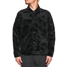 画像8: CALEE  ALLOVER SNAKE PATTERN VELVETEEN JACKET (8)