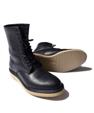 画像3: MINEDENIM  Leather Zipper Unit Military Boots (3)