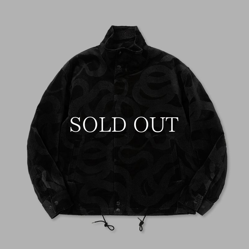 N*o様 calee スネークジャケット CALEE(キャリー) シャツジャケット Allover snake pattern over