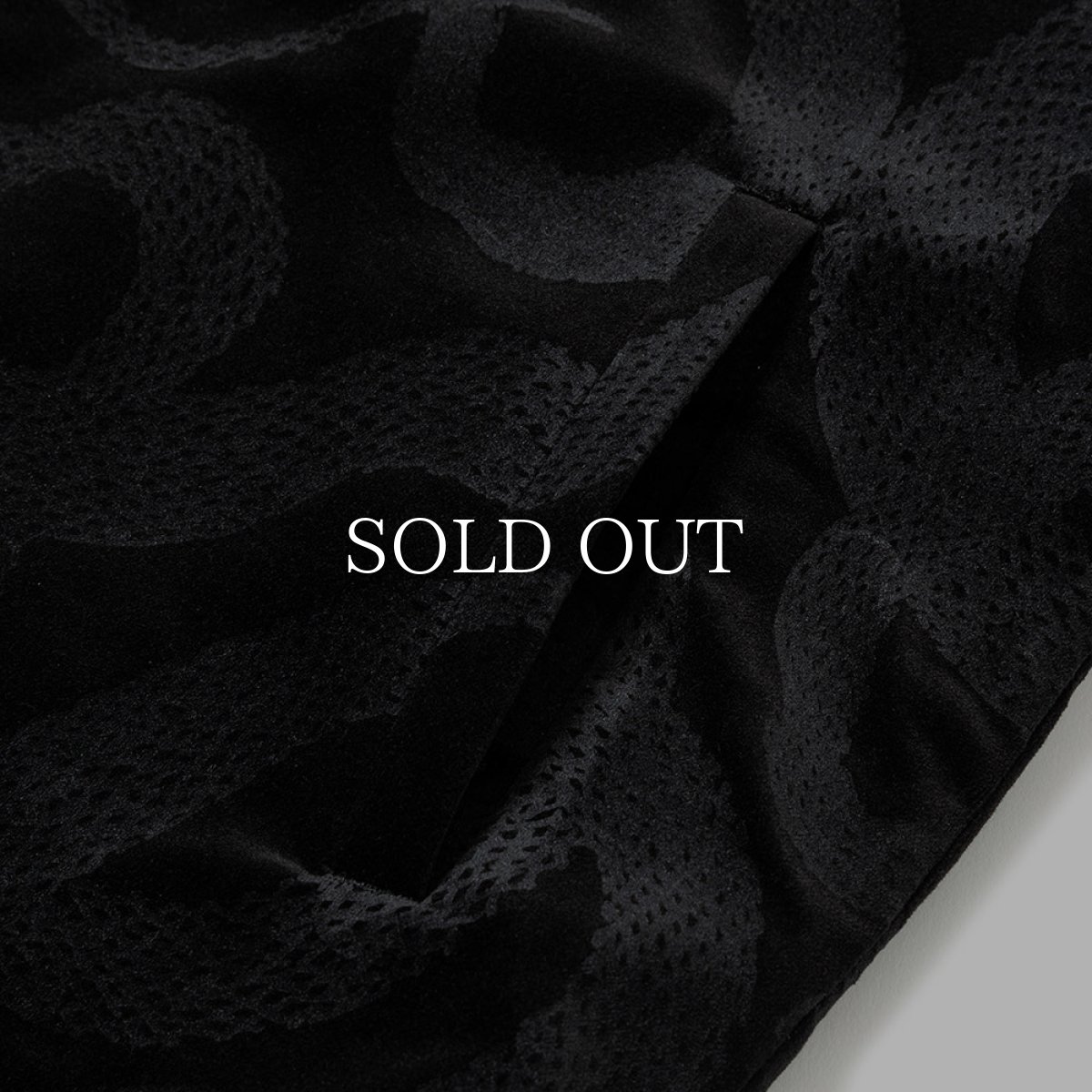 画像5: CALEE  VELVETEEN STAND JACKET ＜SNAKE PATTERN＞ (5)