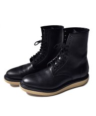 画像1: MINEDENIM  Leather Zipper Unit Military Boots (1)