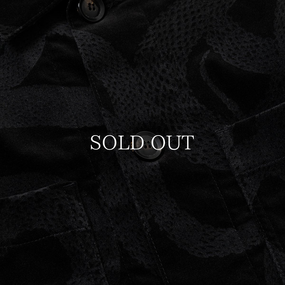 画像5: CALEE  ALLOVER SNAKE PATTERN VELVETEEN JACKET (5)