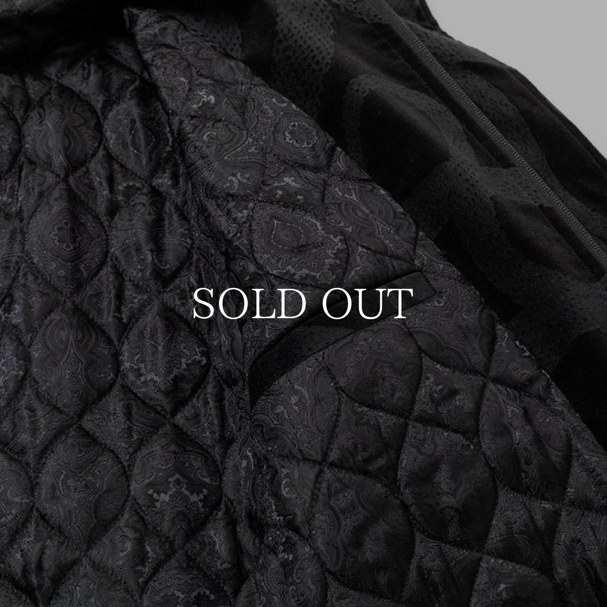 画像6: CALEE  VELVETEEN STAND JACKET ＜SNAKE PATTERN＞ (6)