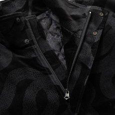 画像4: CALEE  VELVETEEN STAND JACKET ＜SNAKE PATTERN＞ (4)