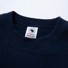 画像3: RATS  SCRIPT BIG LOGO CREW NECK SWEAT (NAVY) (3)