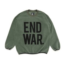 画像6: CHALLENGER  C/N END WAR FLEECE (6)