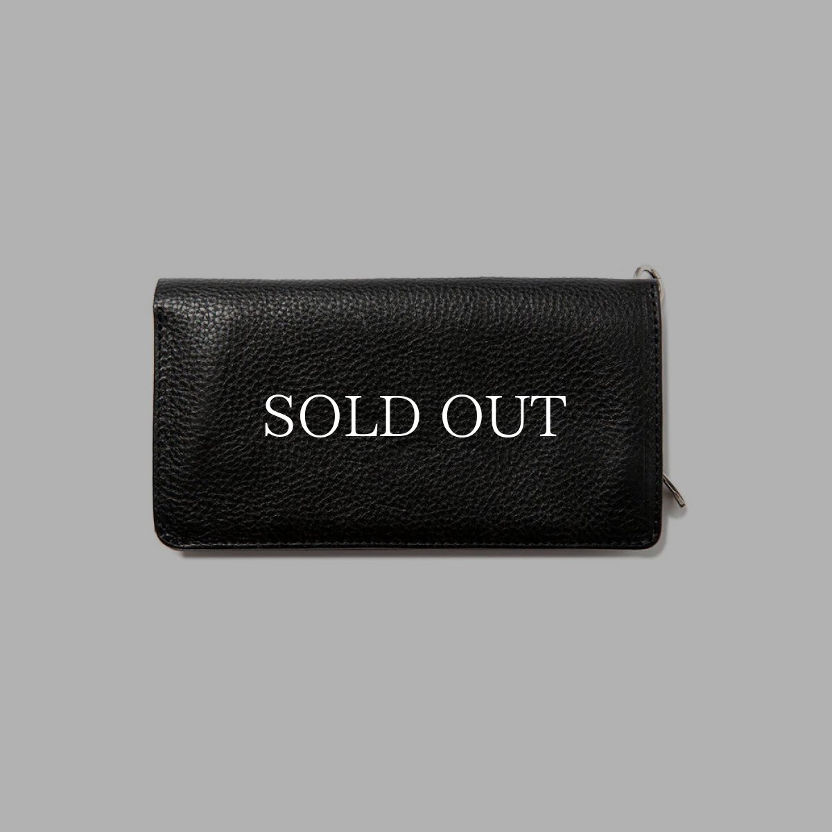 画像2: CALEE  STUDS LEATHER LONG WALLET (2)