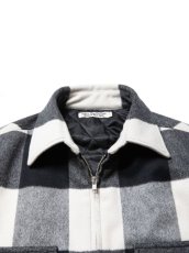 画像3: COOTIE   Buffalo Check Wool Zip Up CPO Jacket (3)