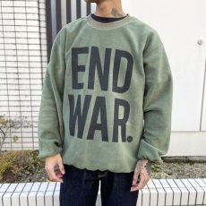 画像7: CHALLENGER  C/N END WAR FLEECE (7)