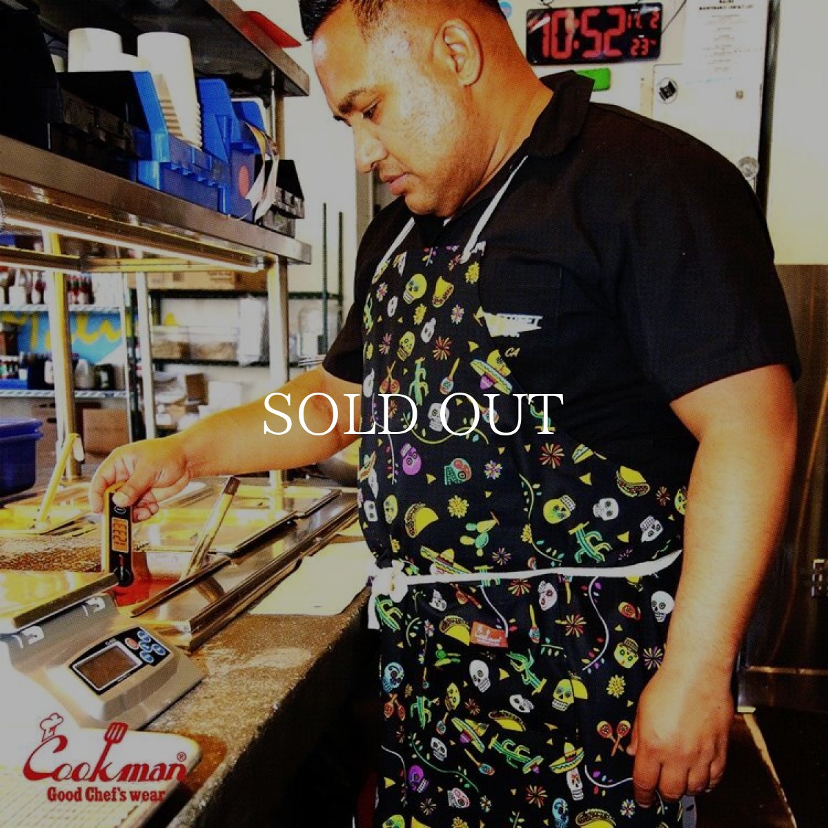 画像13: COOKMAN  ワイドポケットエプロン Wide Pocket Apron Mexico (13)