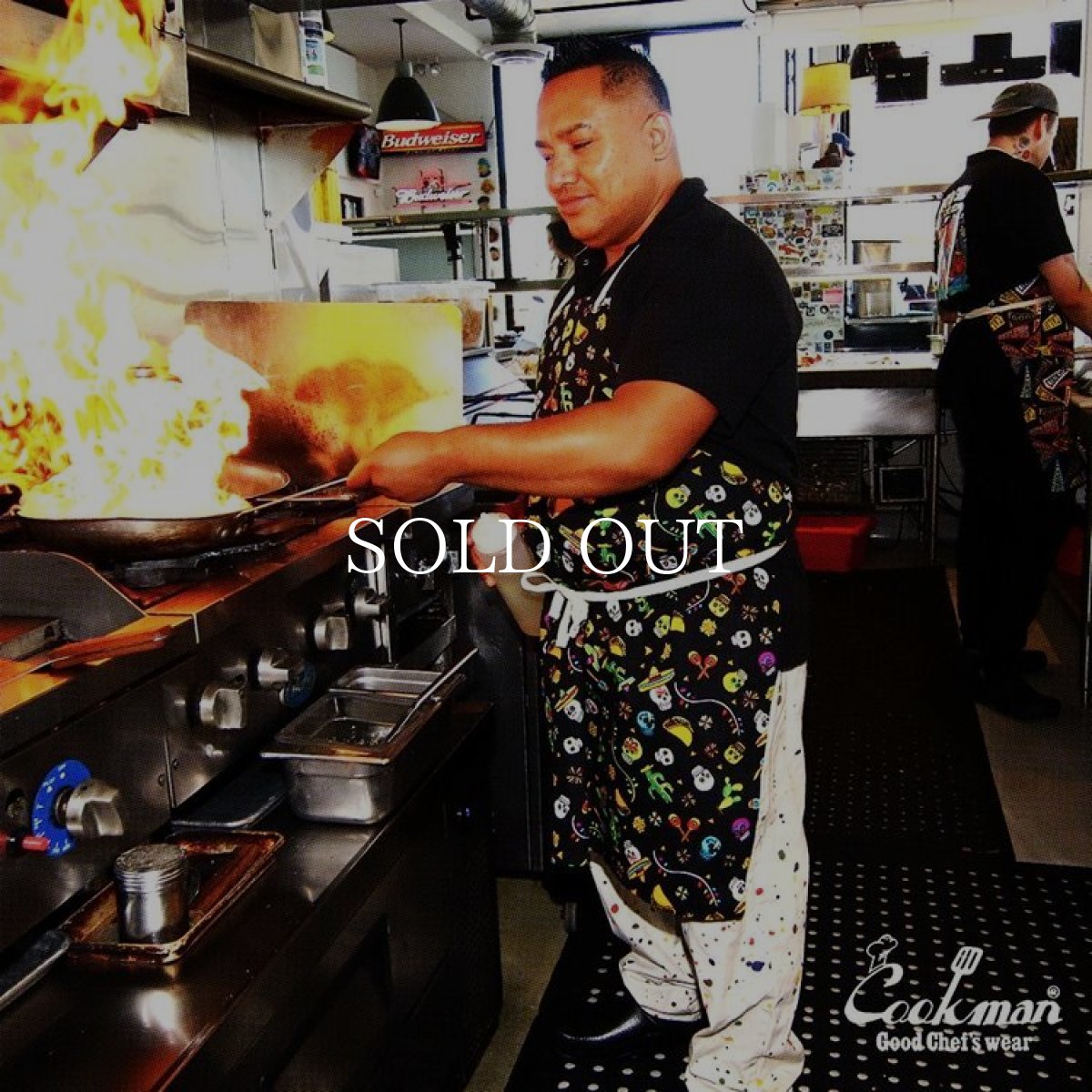 画像14: COOKMAN  ワイドポケットエプロン Wide Pocket Apron Mexico (14)