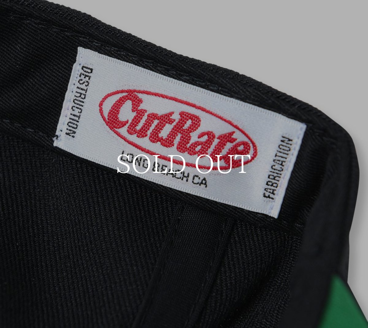 画像9: CUTRATE  CUTRATE LOGO EMBROIDERY CAP (9)