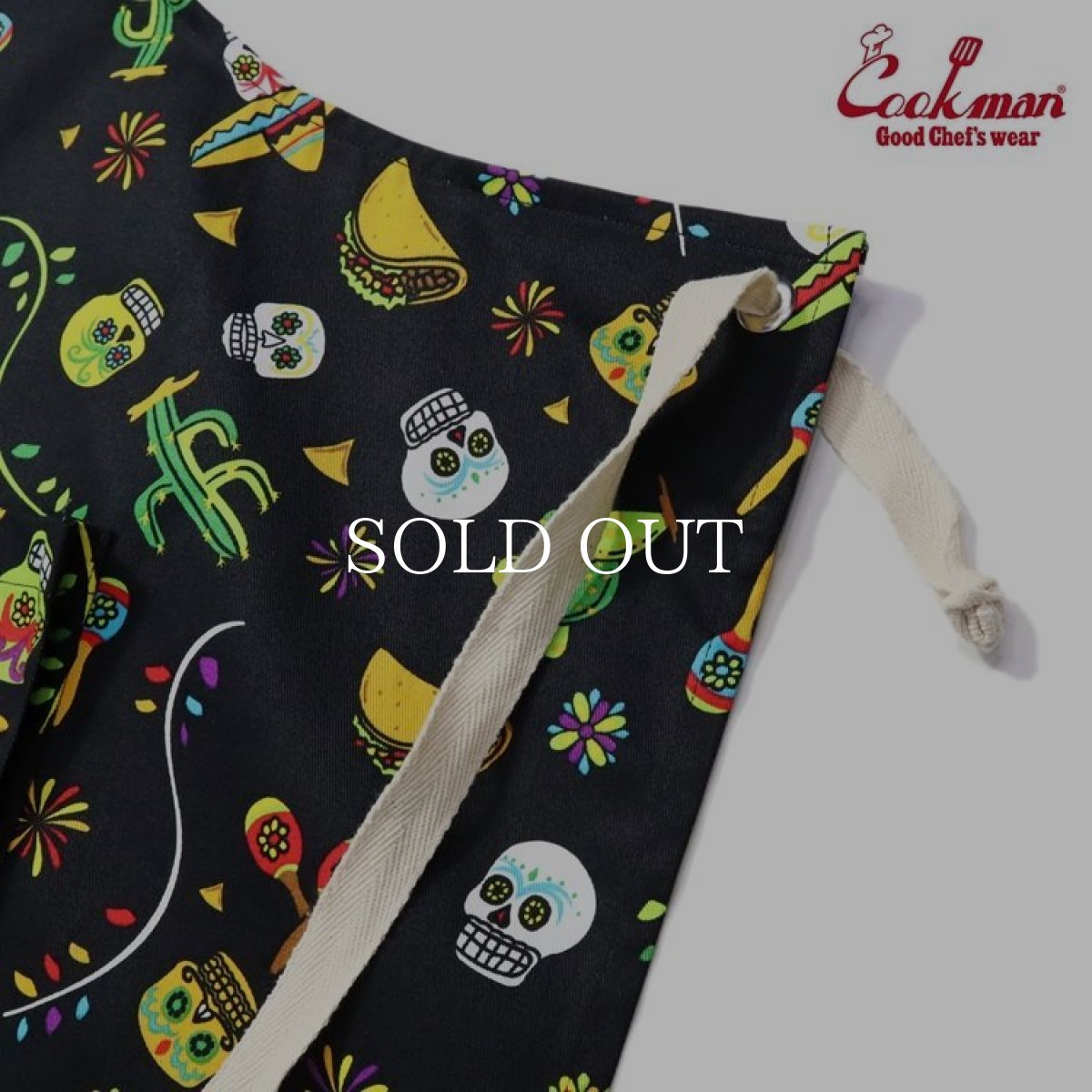 画像3: COOKMAN  ワイドポケットエプロン Wide Pocket Apron Mexico (3)