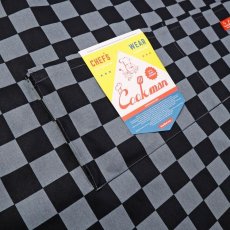 画像5: COOKMAN  ワイドポケットエプロン Wide Pocket Apron Checker Charcoal (5)