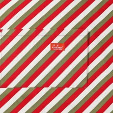 画像4: COOKMAN  ワイドポケットエプロン Wide Pocket Apron Candy Stripe Red (4)