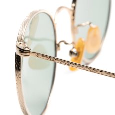 画像10: CALEE  VINTAGE TYPE CIRCLE METAL GLASSES (10)