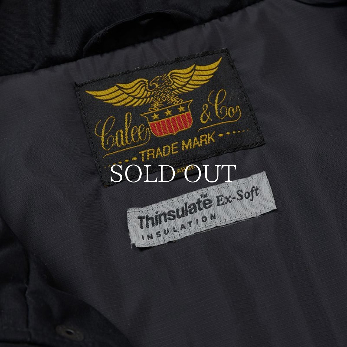 画像6: CALEE TASLAN NYLON PADDED COAT (6)