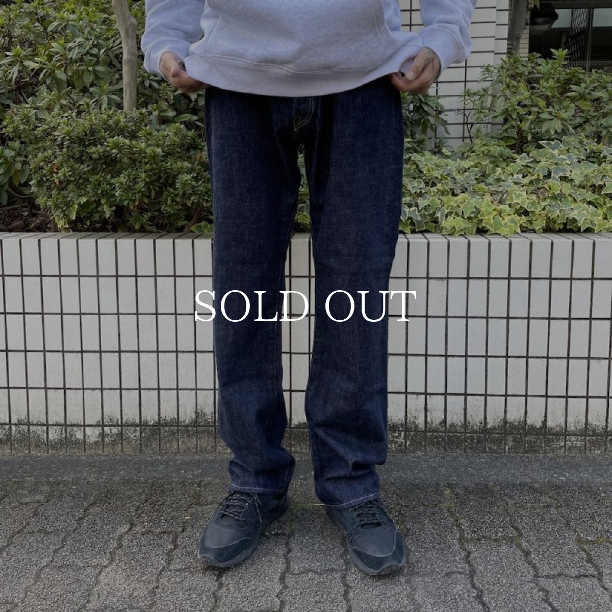 画像6: CALEE   VINTAGE REPRODUCT STRAIGHT DENIM PANTS (6)