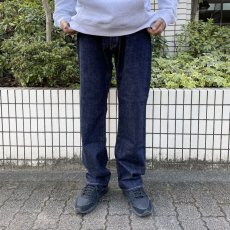 画像6: CALEE   VINTAGE REPRODUCT STRAIGHT DENIM PANTS (6)