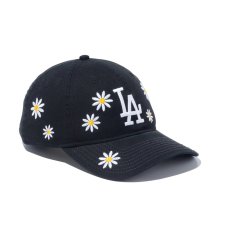 画像3: NEW ERA  9TWENTY MLB Flower Embroidery ロサンゼルス・ドジャース ブラック (3)