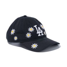 画像8: NEW ERA  9TWENTY MLB Flower Embroidery ロサンゼルス・ドジャース ブラック (8)