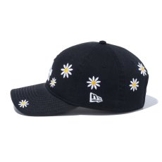 画像4: NEW ERA  9TWENTY MLB Flower Embroidery ロサンゼルス・ドジャース ブラック (4)