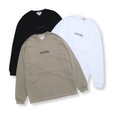 画像1: CUTRATE  CLASSIC LOCAL LOGO EMBROIDERY L/S TEE (1)