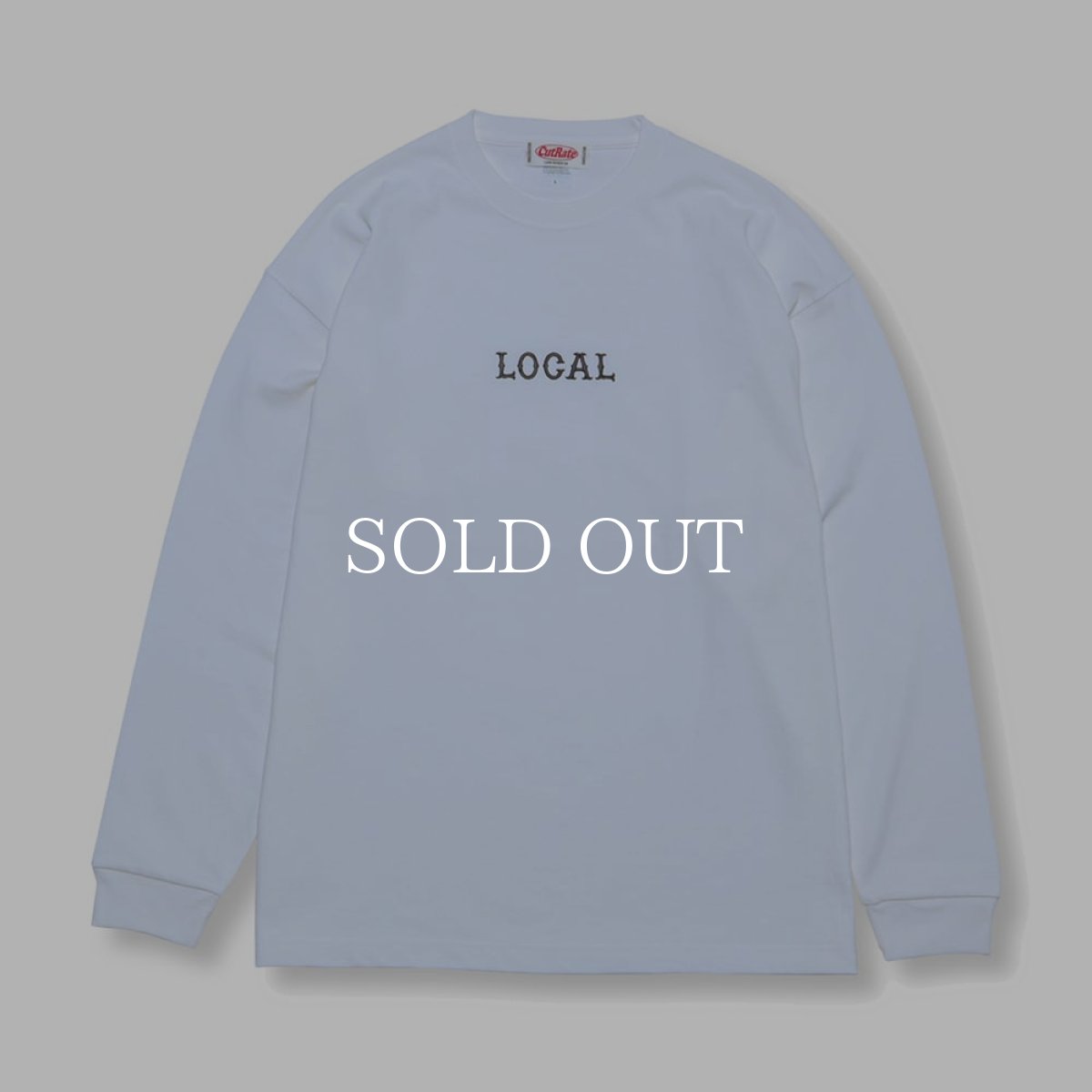 画像5: CUTRATE  CLASSIC LOCAL LOGO EMBROIDERY L/S TEE (5)