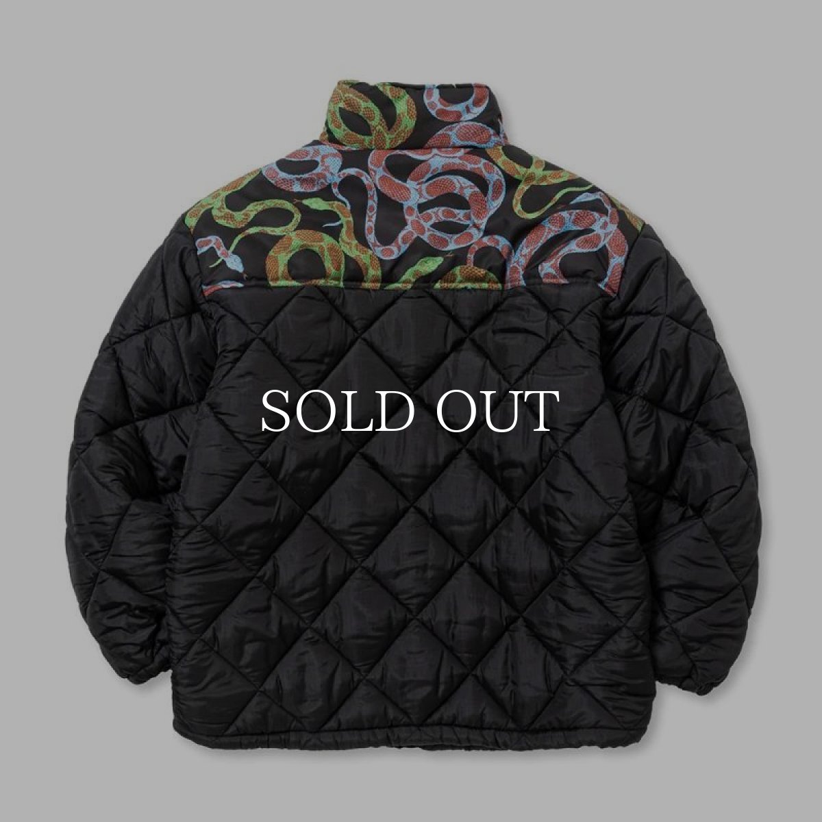 画像3: CALEE  QUILTING NYLON PADDED JACKET (3)