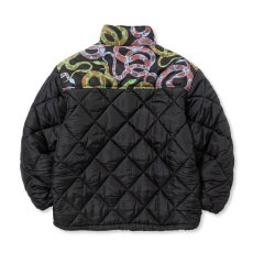 画像3: CALEE  QUILTING NYLON PADDED JACKET (3)