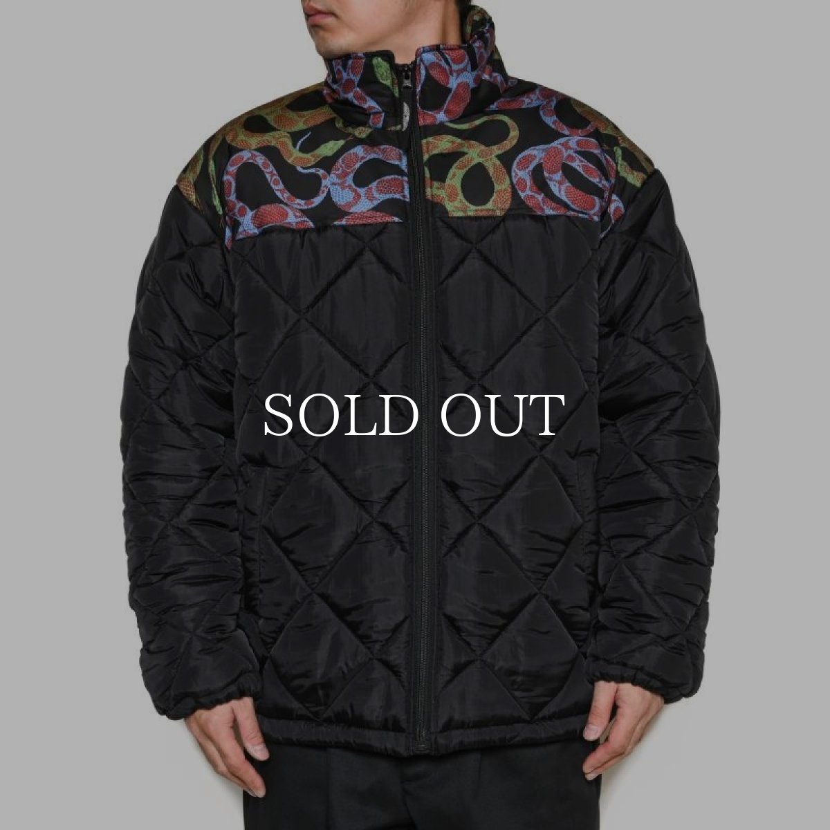 画像8: CALEE  QUILTING NYLON PADDED JACKET (8)