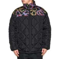 画像8: CALEE  QUILTING NYLON PADDED JACKET (8)