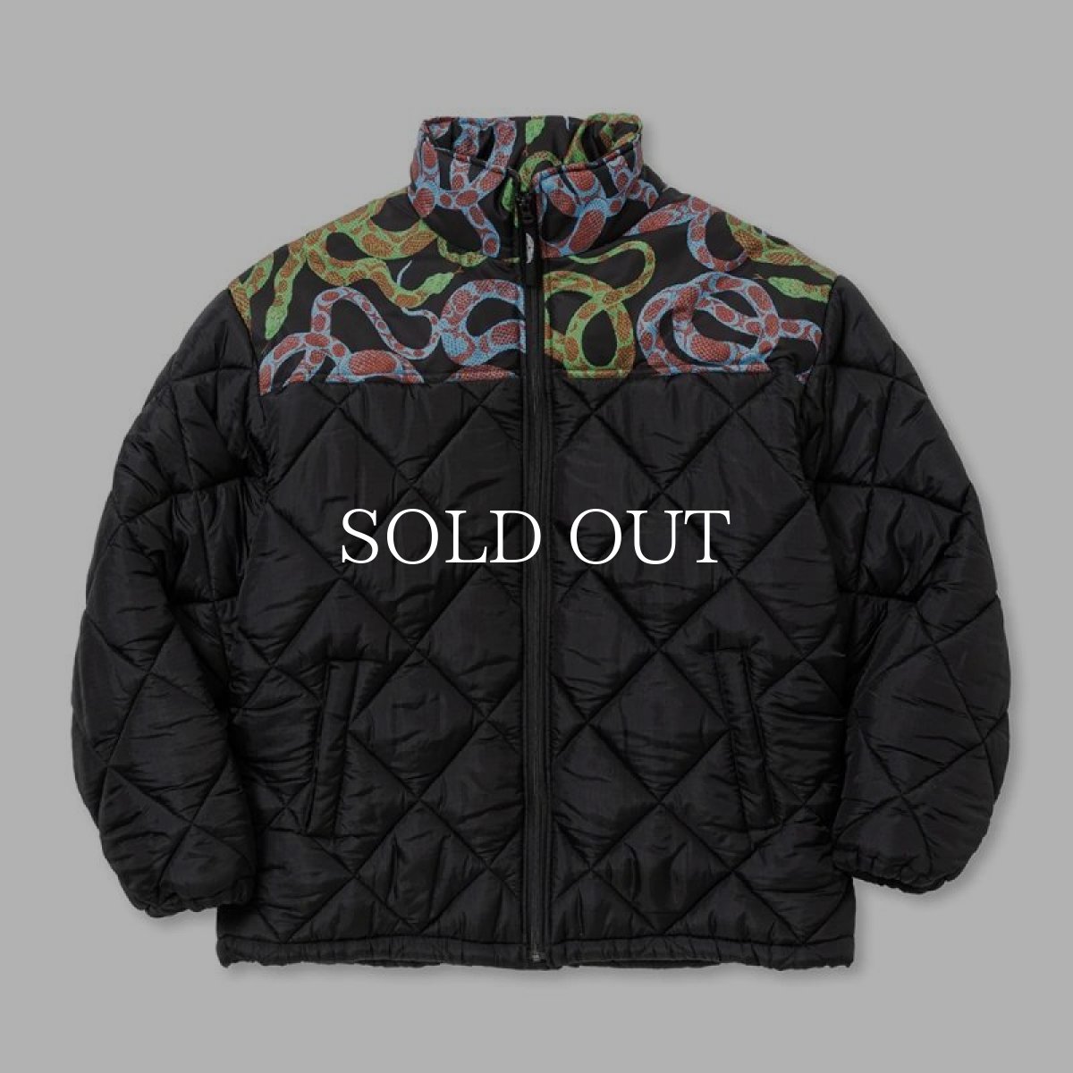 画像1: CALEE  QUILTING NYLON PADDED JACKET (1)