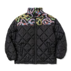 画像1: CALEE  QUILTING NYLON PADDED JACKET (1)