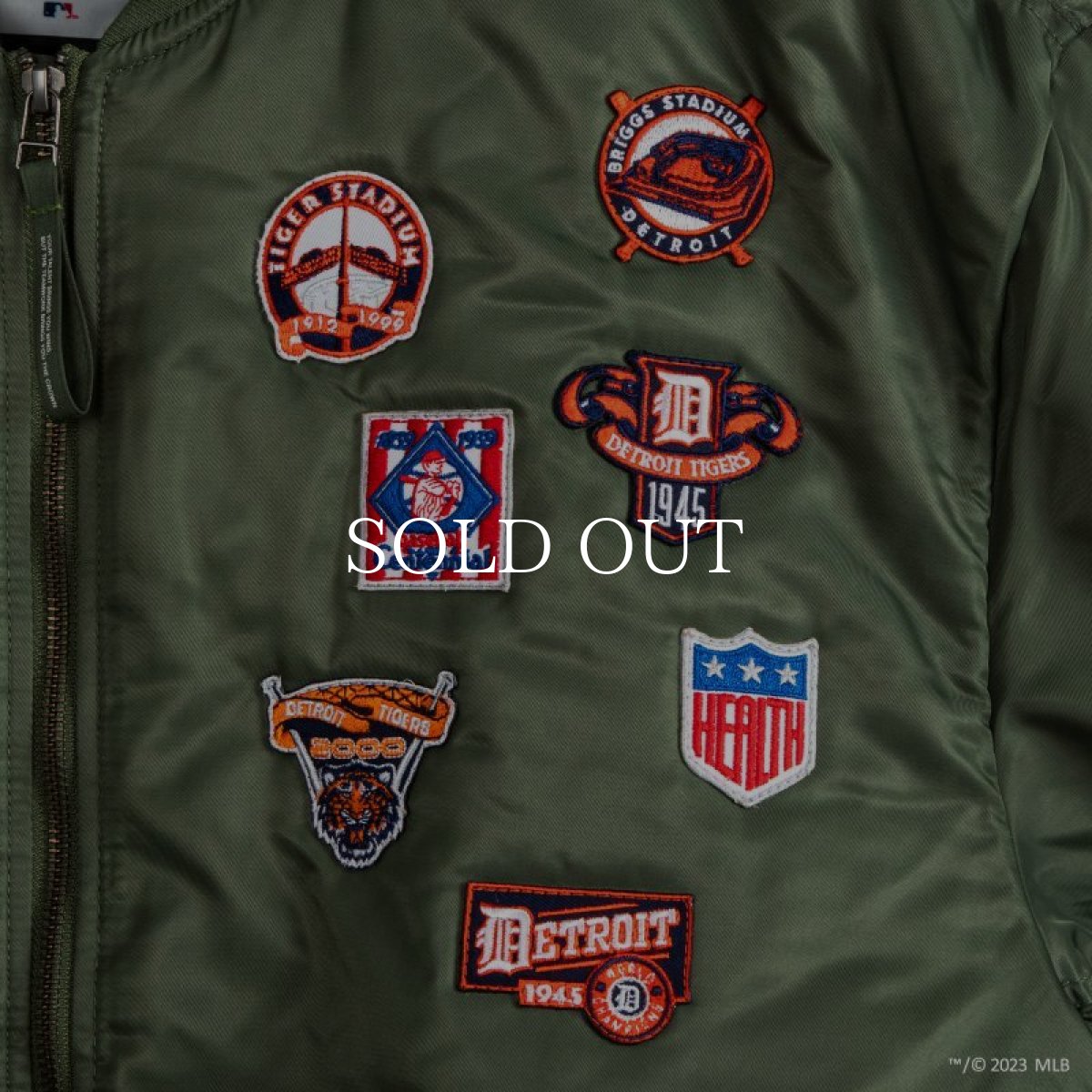 画像8: APPLEBUM  "Detroit Tigers" MA-1 Jacket (8)