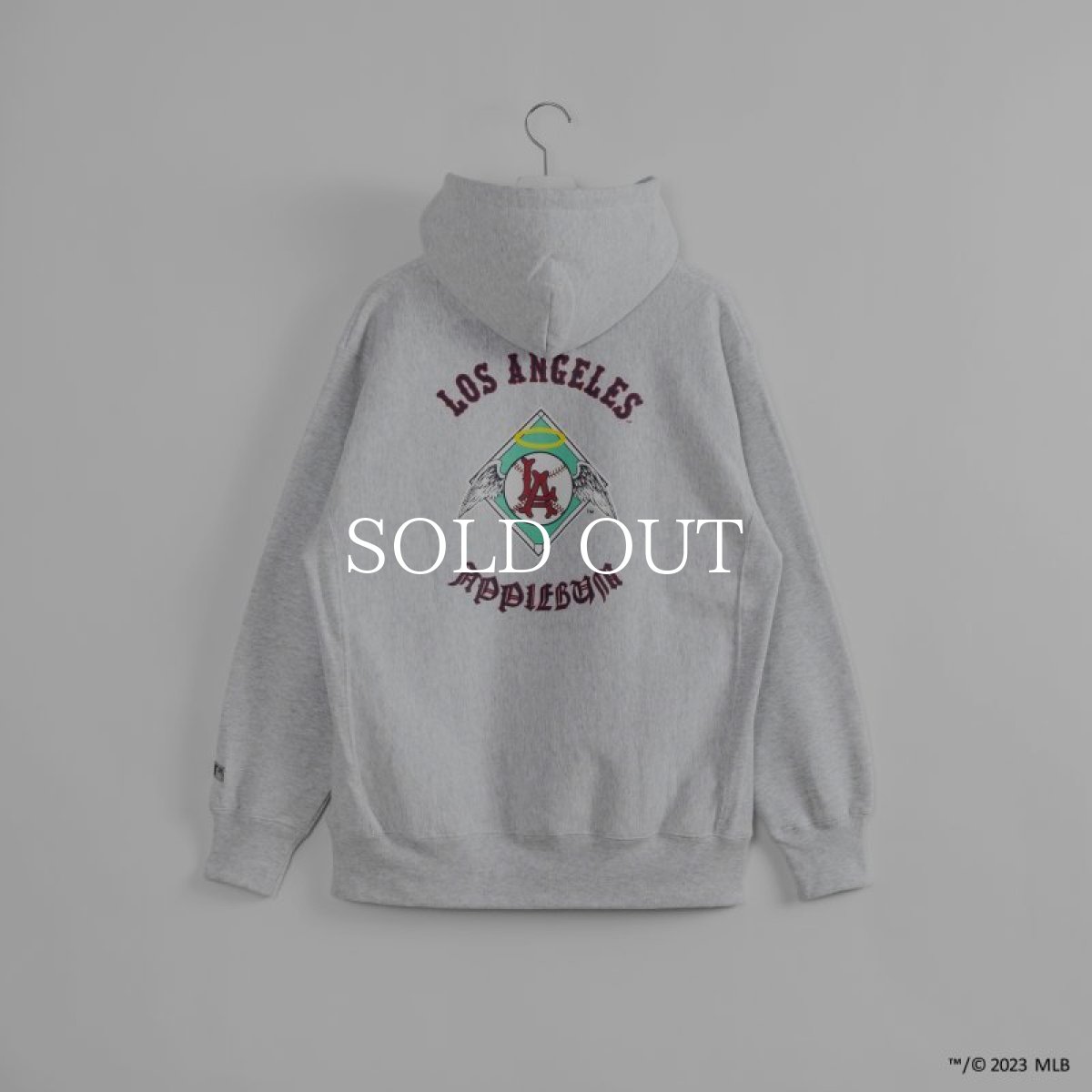 画像2: APPLEBUM  Cooperstown"LA Angels" Sweat Parka (2)