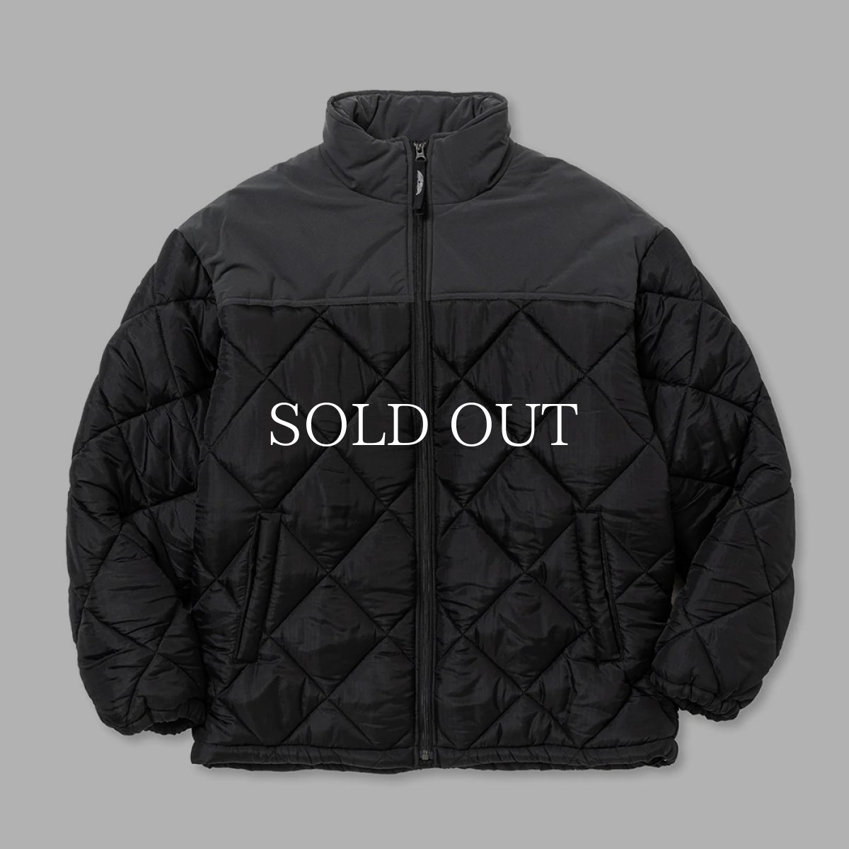 画像2: CALEE  QUILTING NYLON PADDED JACKET (2)