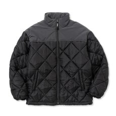 画像2: CALEE  QUILTING NYLON PADDED JACKET (2)