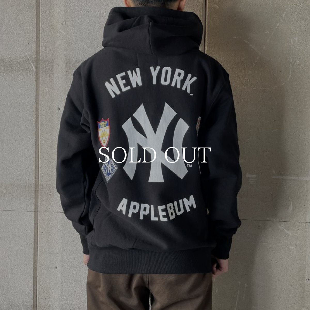 画像13: APPLEBUM  Cooperstown"NY Yankees" Sweat Parka (13)