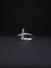 画像1: ANTIDOTE BUYERS CLUB   Engraved Cross Ring (1)