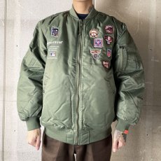 画像12: APPLEBUM  "Detroit Tigers" MA-1 Jacket (12)