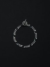 画像1: ANTIDOTE BUYERS CLUB   Figaro Wide Chain Bracelet (1)