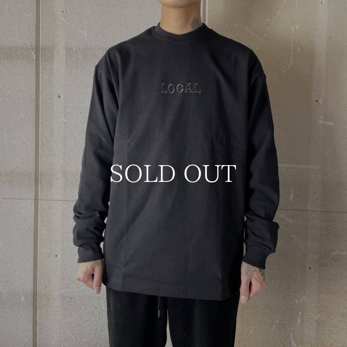 画像11: CUTRATE  CLASSIC LOCAL LOGO EMBROIDERY L/S TEE (11)